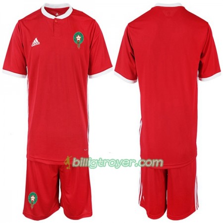 Billige Fotballdrakter Marokko Barn VM 2018 Hjemmedraktsett